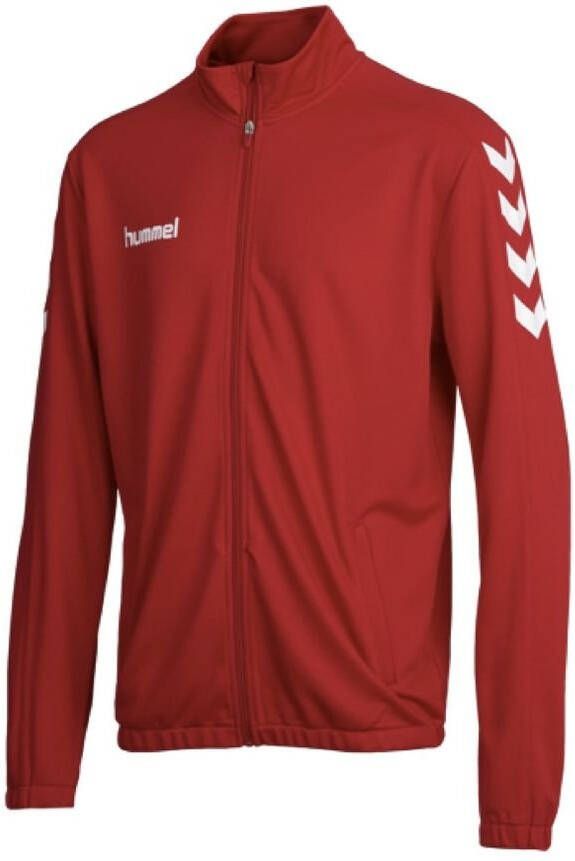 Hummel Core Poly Trainingsjas Rood/Wit