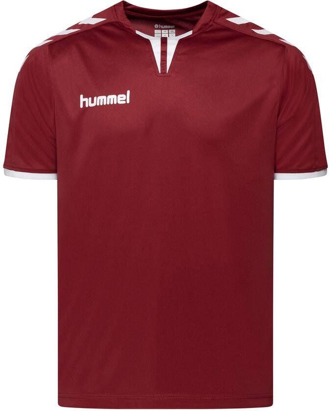 Hummel Core Poly Voetbalshirt Bordeaux Kinderen