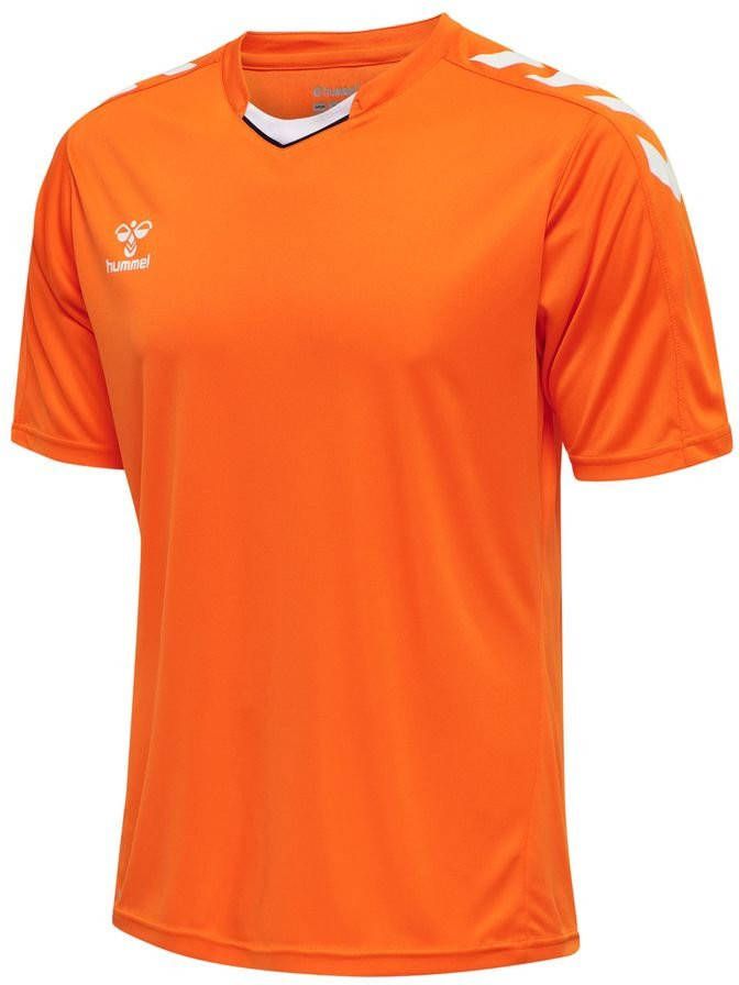 Hummel Core Xk Poly Jersey S/S Orange Tiger