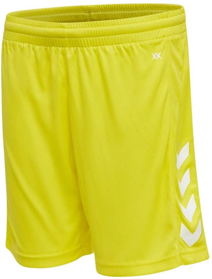 Hummel Core Xk Poly Shorts Kids Blazing Yellow