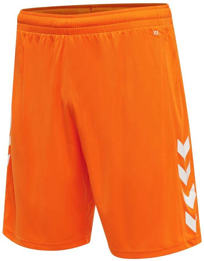 Hummel Core Xk Poly Shorts Orange Tiger