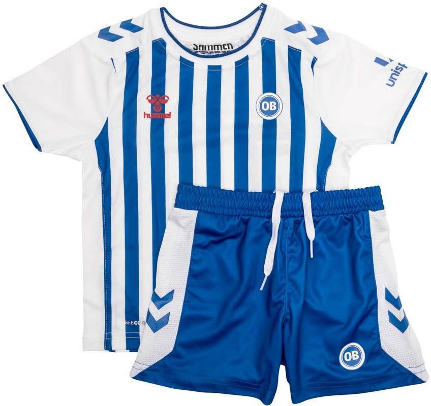 Hummel Odense Boldklub Thuisshirt 2022/23 Mini Kit Kinderen