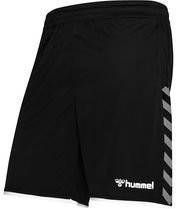 Hummel Shorts Authentic Poly Zwart/Wit Kinderen