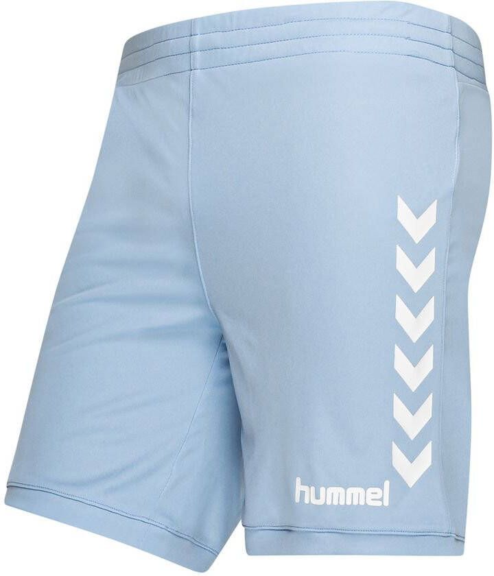 Hummel Shorts Beespoke Mortensen Poly Blauw/Wit Kinderen