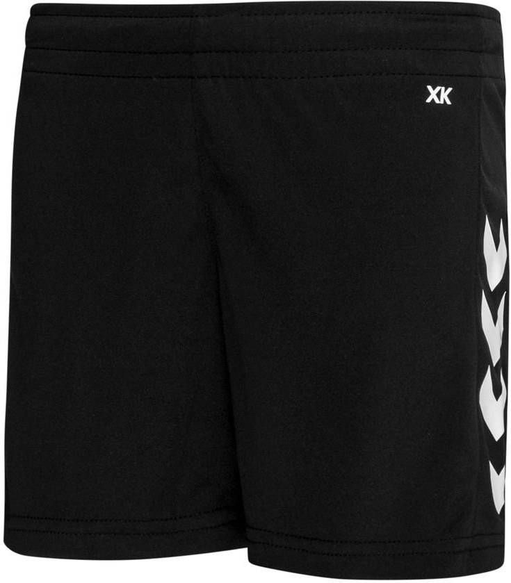 Hummel Voetbalshorts Core Zwart/Wit Kinderen