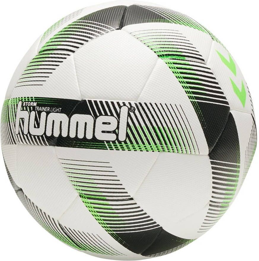 Hummel Voetbal Storm Trainer Light Wit/Zwart/Groen
