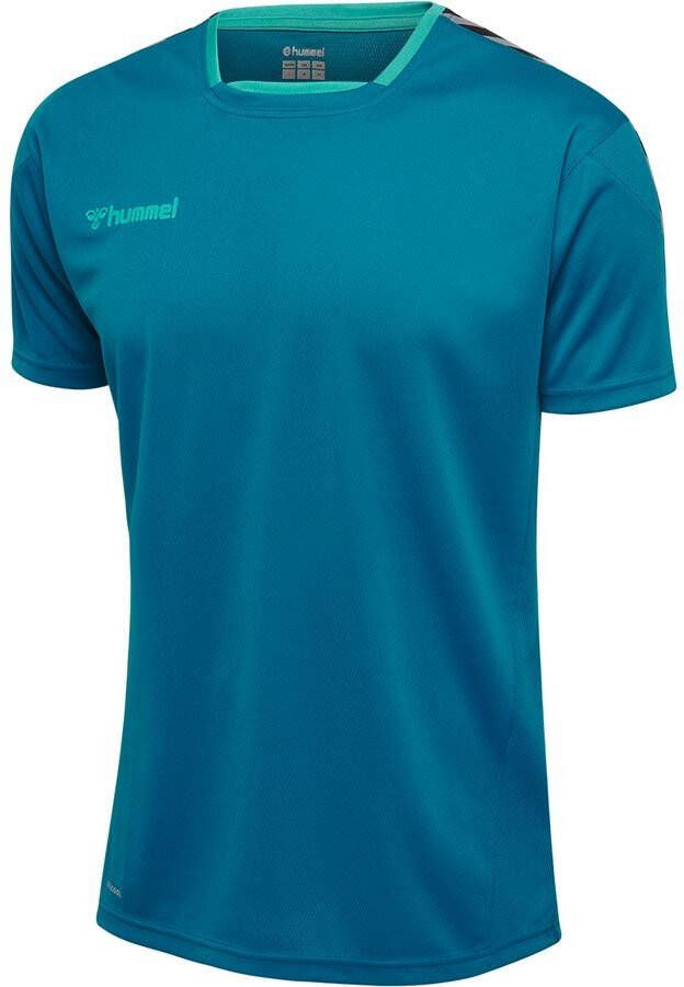 Hummel Voetbalshirt Authentic Poly Blauw Kinderen