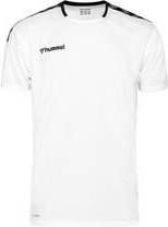 Hummel Voetbalshirt Authentic Poly Wit/Zwart