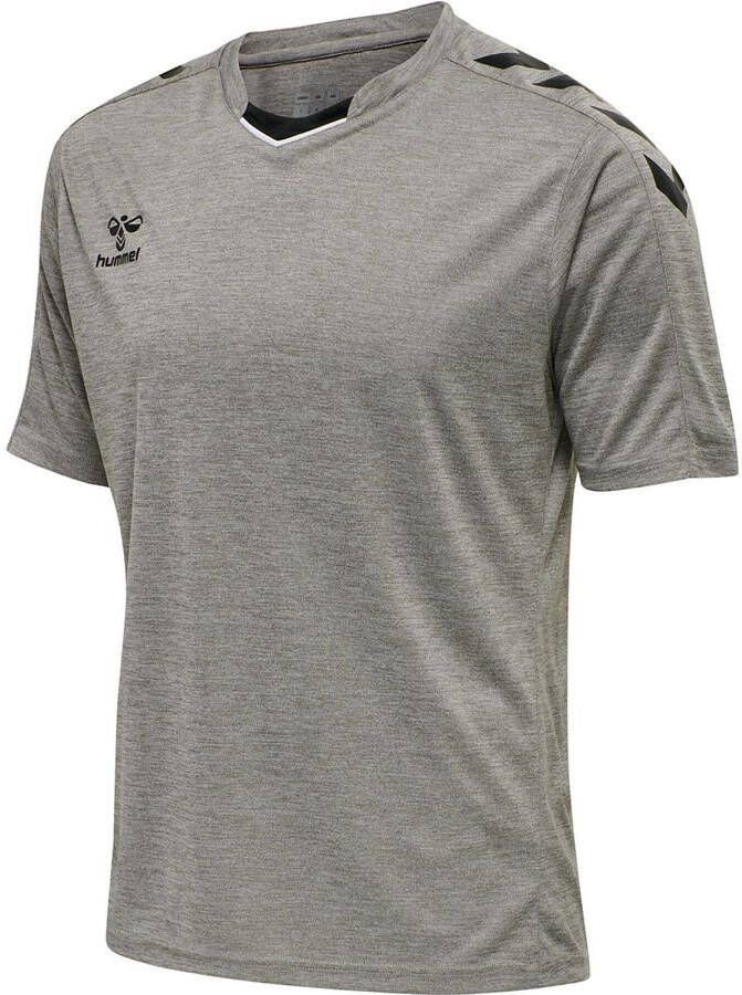 Hummel Voetbalshirt Core Grijs/Zwart