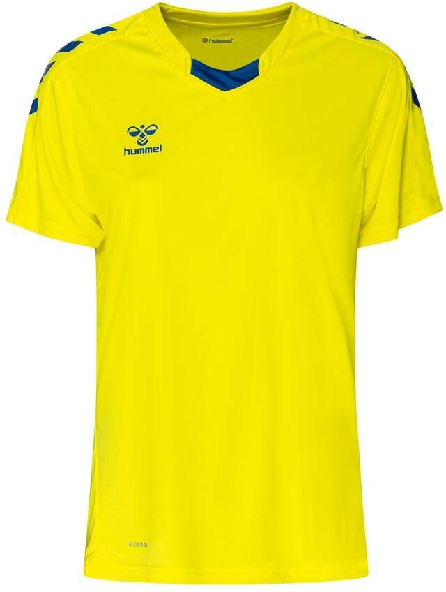 Hummel Voetbalshirt hmlCORE XK Poly Geel/Blauw Vrouw