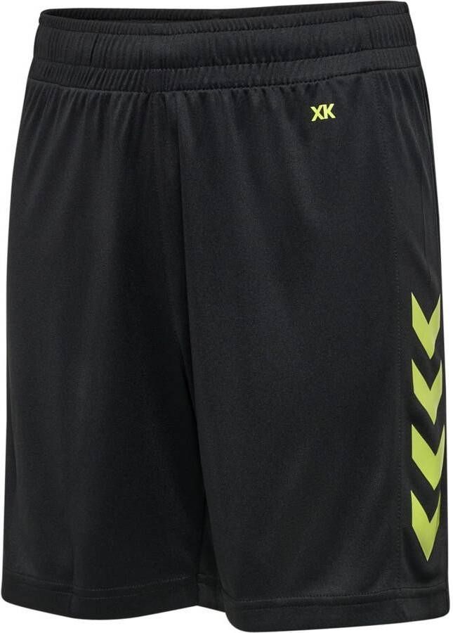 Hummel Voetbalshorts Core Zwart/Geel