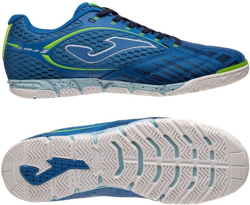 Joma LIGA 5 IN Blauw/Groen