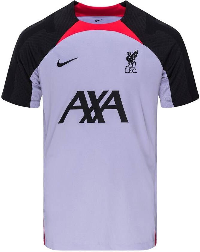 Nike Liverpool FC Strike Dri FIT voetbaltop met korte mouwen voor heren Paars