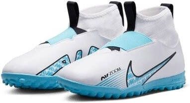 Nike Air Zoom Mercurial Superfly 9 Academy TF Blast Wit/Blauw/Roze Kinderen