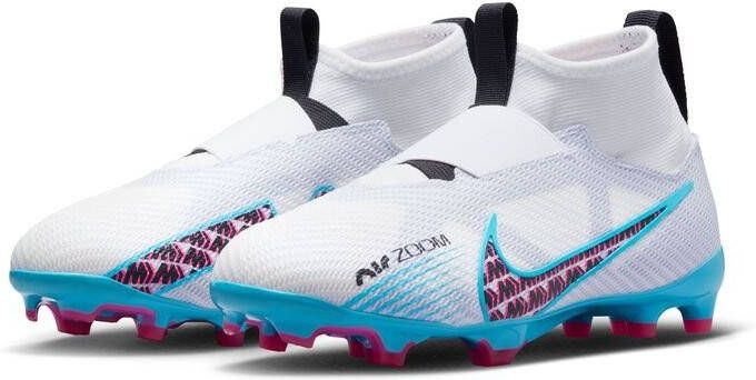 Nike Air Zoom Mercurial Superfly 9 Pro FG Blast Wit/Blauw/Roze/Paars Kinderen