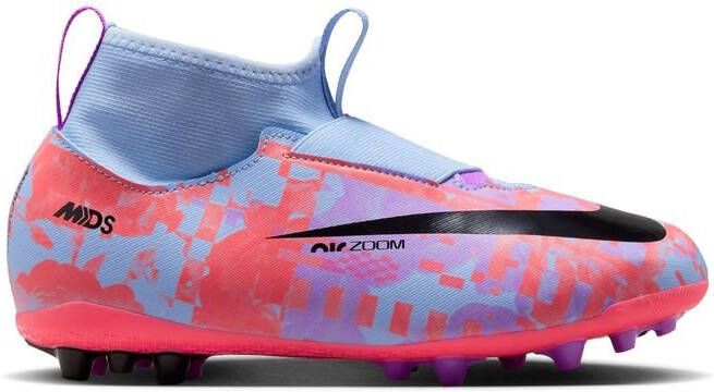 Nike Air Zoom Mercurial Vapor 15 Academy AG Dream Speed 6 Blauw/Zwart/Paars Kinderen