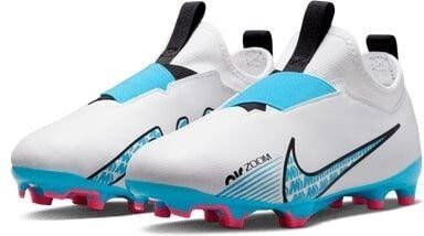 Nike Air Zoom Mercurial Vapor 15 Academy MG Blast Wit/Blauw/Roze Kinderen
