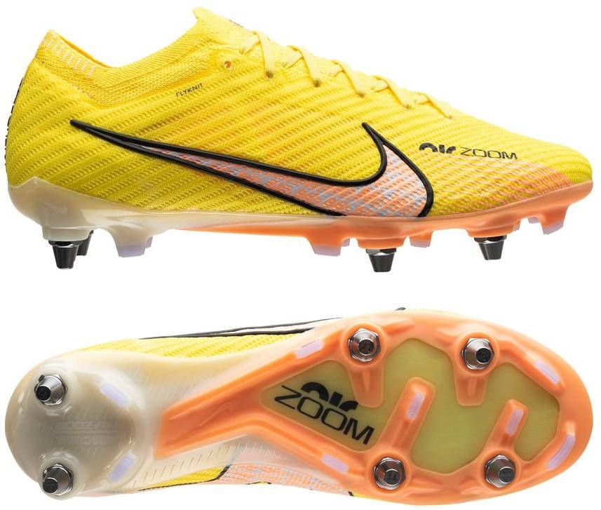 Nike Air Zoom Mercurial Vapor 15 Elite SG PRO SPELERS EDITIE Lucent Geel/Roze/Paars