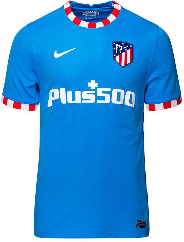 Nike Atlético de Madrid 2021/22 Stadium Derde Dri FIT voetbalshirt voor heren Blauw