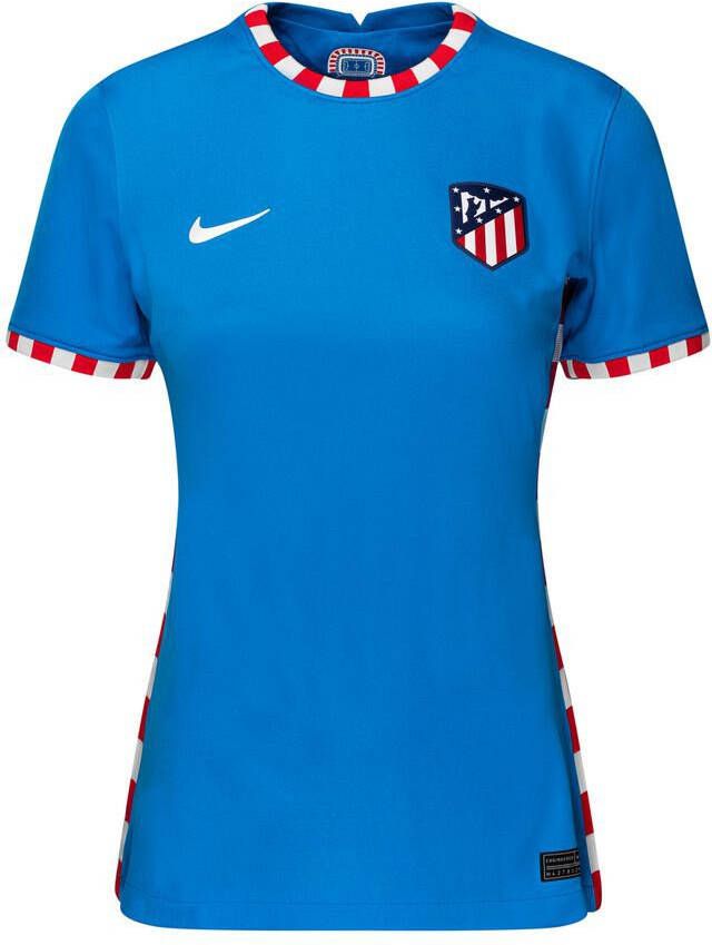 Nike Atlético de Madrid 2021/22 Stadium Dri FIT voetbalshirt voor dames Blauw