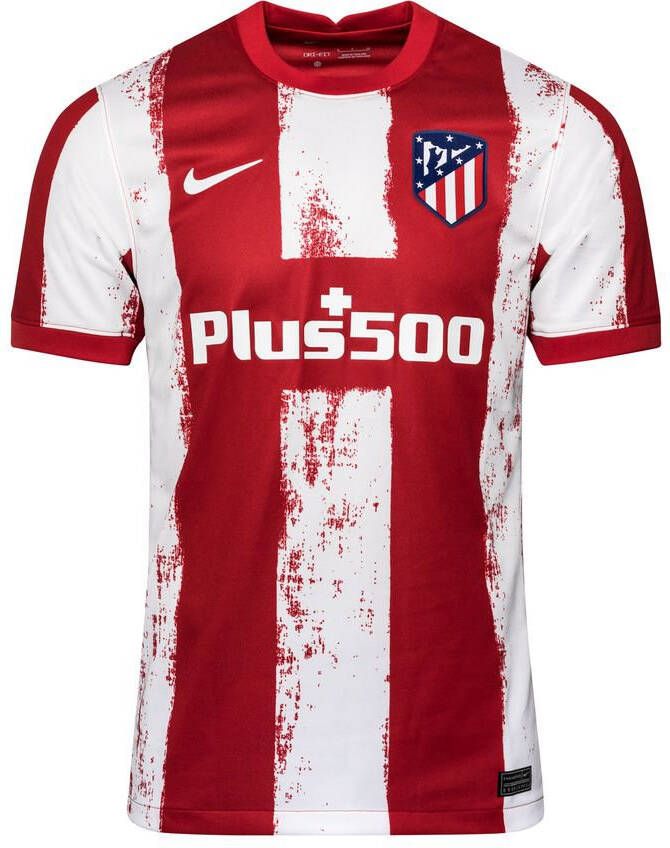 Nike Atlético de Madrid 2021/22 Stadium Thuis Voetbalshirt voor heren Rood