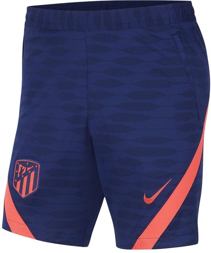 Nike Atlético Madrid Strike voetbalshorts met Dri FIT voor heren Blauw