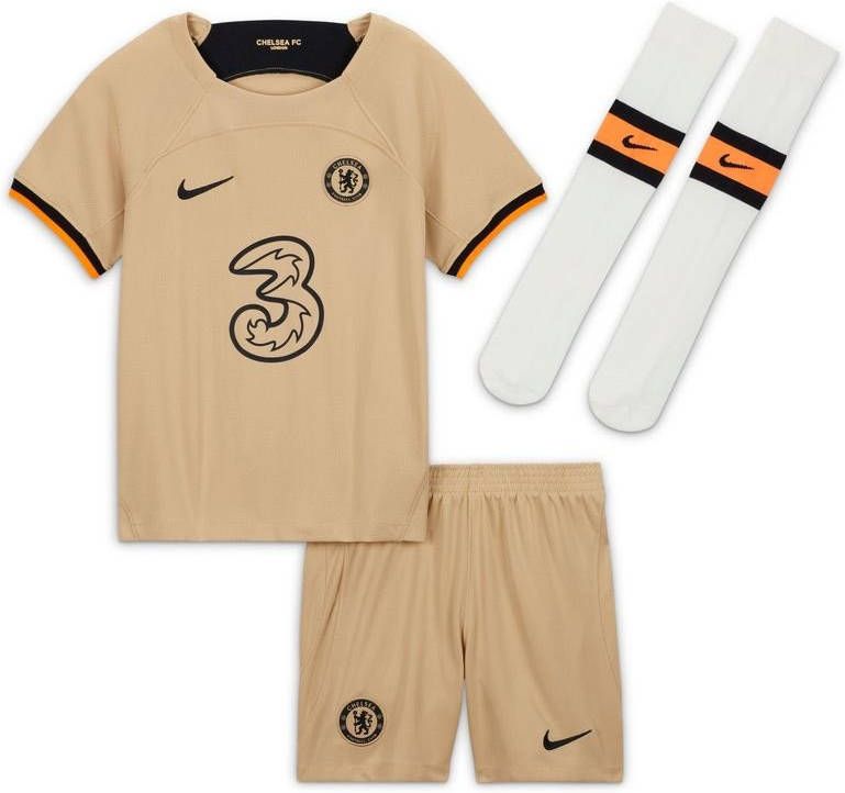 Nike Chelsea FC 2022/23 Derde Voetbaltenue voor kleuters Bruin online kopen