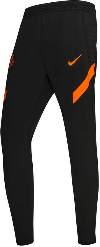 Nike Chelsea FC Strike knit voetbalbroek met Dri FIT voor heren Zwart