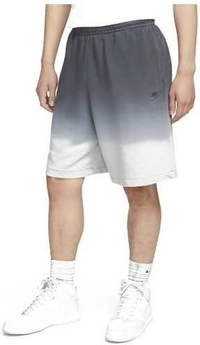 Nike Club+ Dip dye herenshorts van sweatstof Bruin