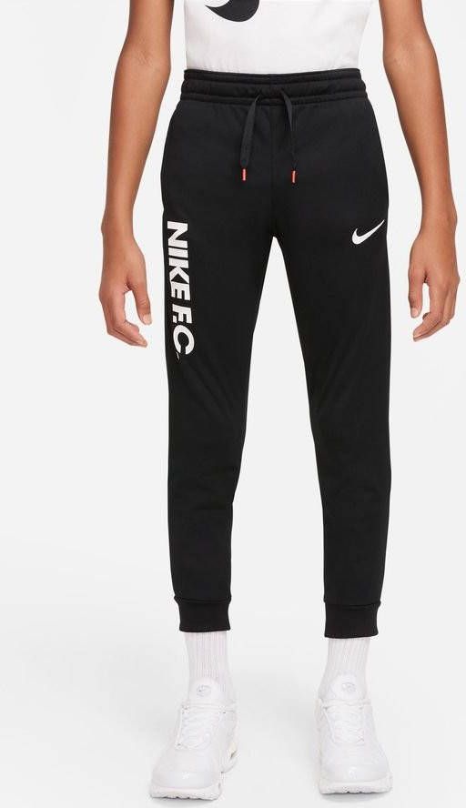Nike Kids Nike F.C. Dri FIT Knit voetbalbroek voor kids Zwart