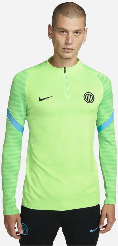 Nike Inter Milan Strike voetbaltrainingstop met Dri FIT voor heren Groen