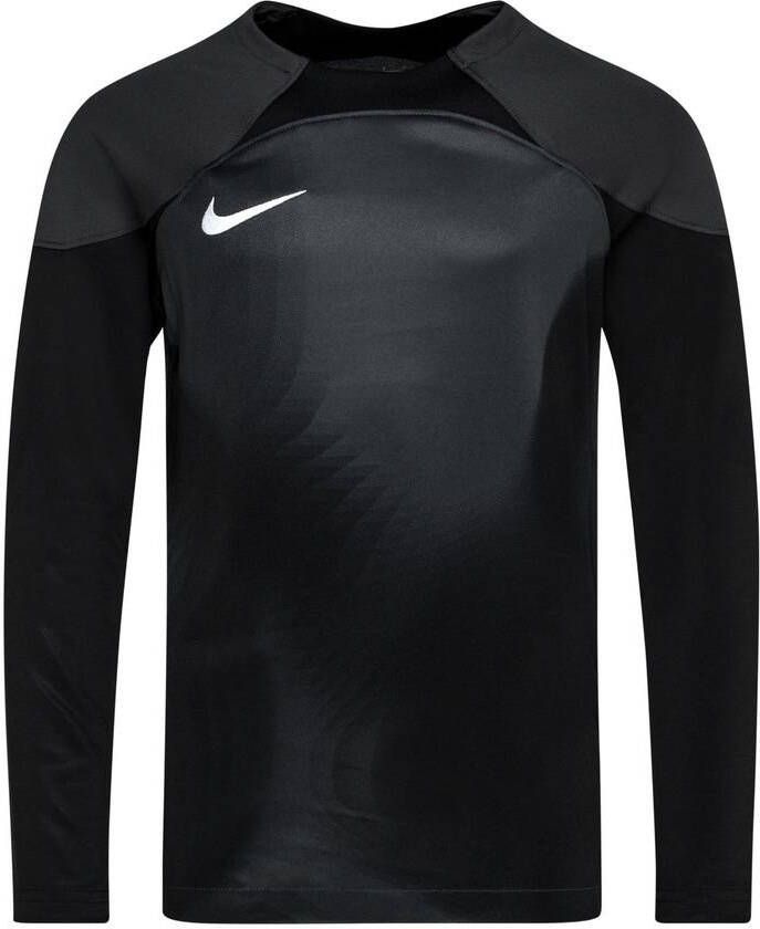 Nike Keepersshirt Dri FIT ADV Gardien IV L/M Grijs/Zwart/Wit Kinderen