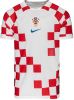 Nike Kids Kroatië 2022/23 Stadium Thuis Nike Dri FIT voetbalshirt voor kids Wit online kopen