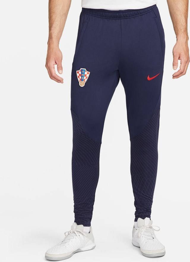 Nike Kroatië Strike knit voetbalbroek met Dri FIT voor heren Blauw online kopen