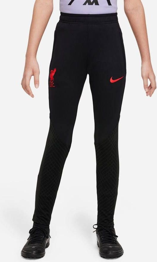 Nike Liverpool Trainingsbroek Dri FIT Strike Zwart/Donkerrood Kinderen