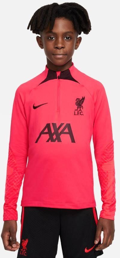 Nike Kids Nike Liverpool FC Strike Nike Dri FIT voetbaltrainingstop voor kids Siren Red/Burgundy Crush/Burgundy Crush