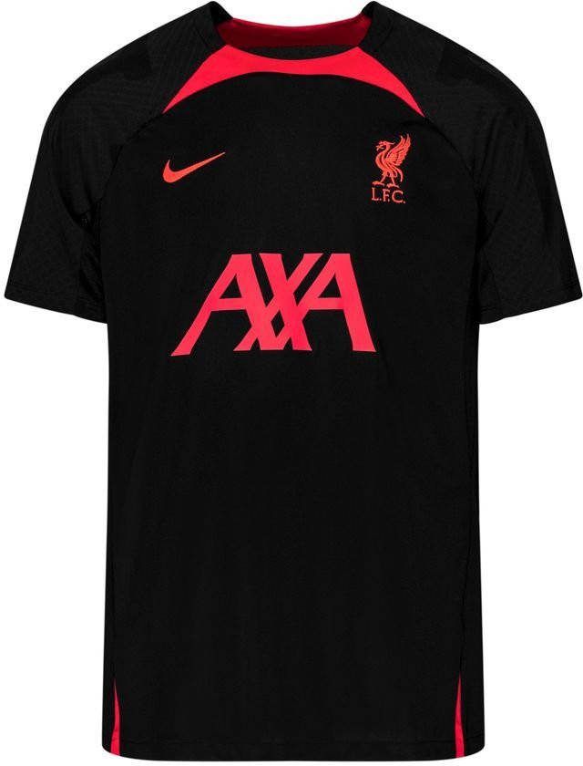 Nike Liverpool FC Strike Dri FIT voetbaltop met korte mouwen voor heren Zwart