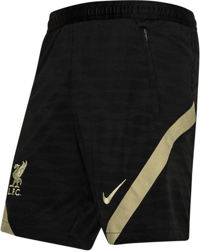 Nike Liverpool Trainingsshorts Dry Strike Managers Collection Zwart/Beige