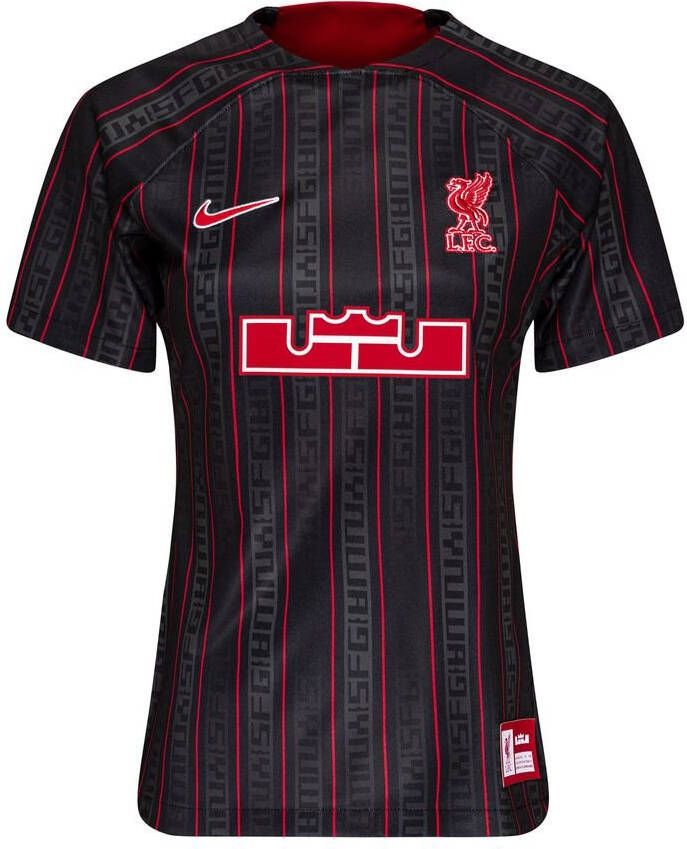 Nike Liverpool Voetbalshirt 2023 LeBron x Liverpool FC Special Edition Vrouw