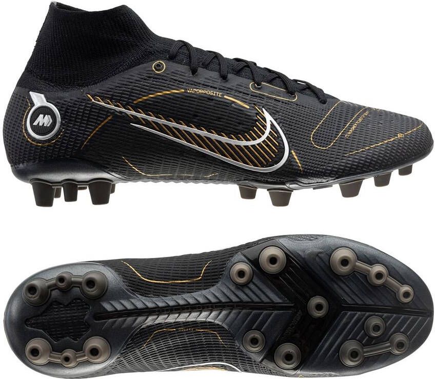 Nike Mercurial Superfly 8 Elite AG Voetbalschoenen(kunstgras) Zwart
