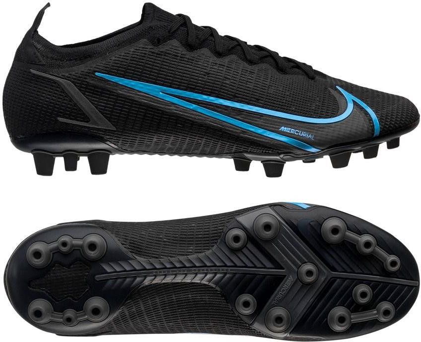 Nike Mercurial Vapor 14 Elite AG Voetbalschoen(kunstgras) Zwart