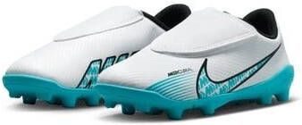 Nike Mercurial Vapor 15 Club Velcro MG Blast Wit/Blauw/Roze Kinderen