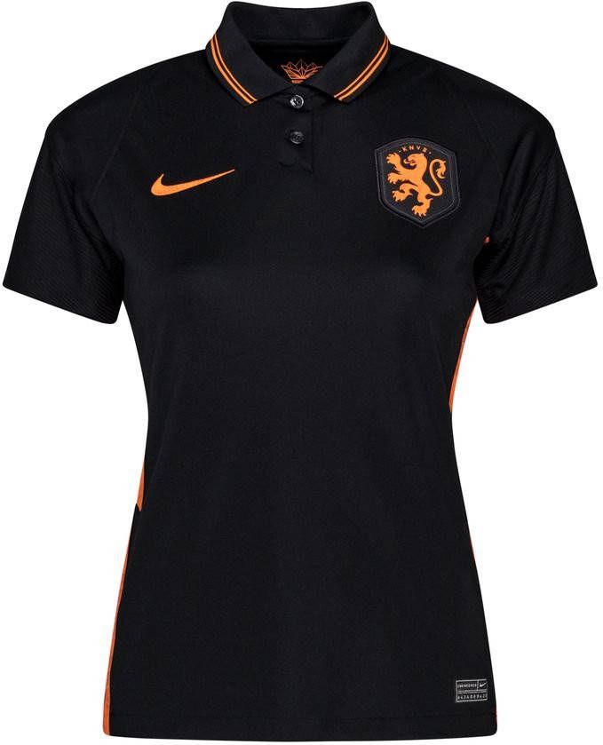 Nike Nederland 2020 Stadium Uit Voetbalshirt voor dames Zwart