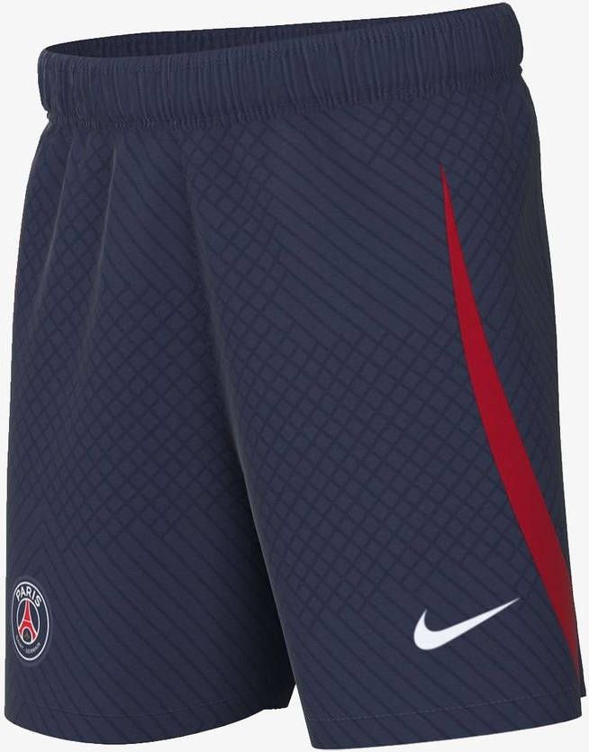 Nike Kids Nike Paris Saint Germain Strike Nike Dri FIT voetbalshorts voor kids Midnight Navy/University Red/White