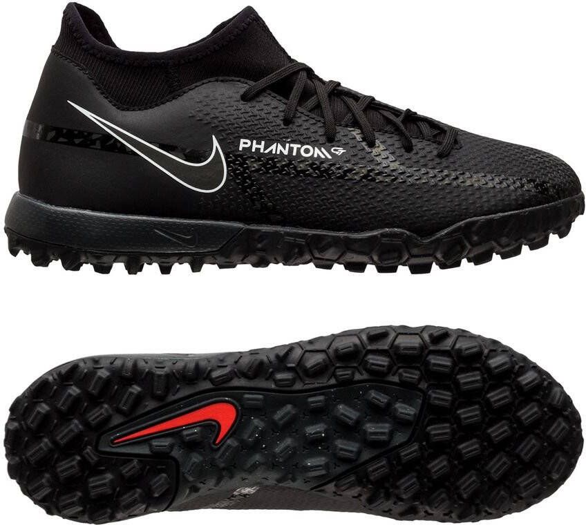 Nike Phantom GT 2 Academy DF TF Shadow Zwart/Grijs/Wit