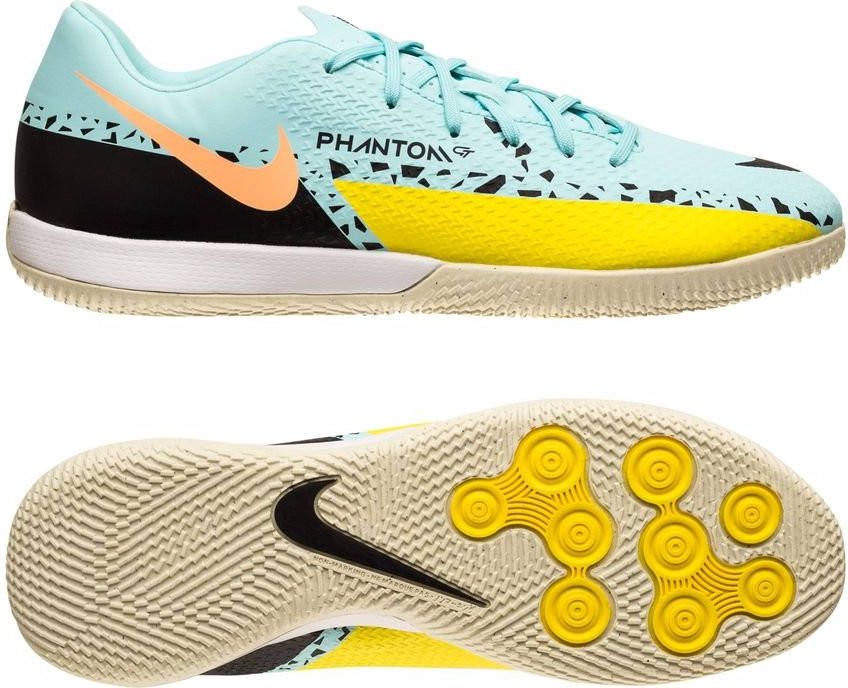 Nike Phantom GT 2 Academy IC Lucent Turquoise/Zwart/Yellow Strike