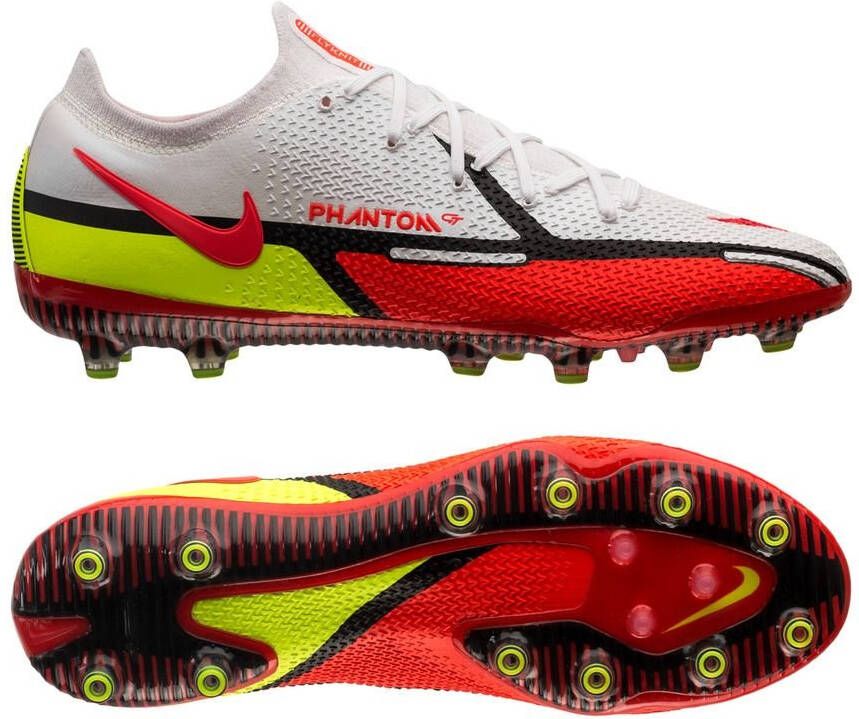 Nike Phantom GT 2 Elite AG PRO Motivation Wit/Rood/Neon/Zwart
