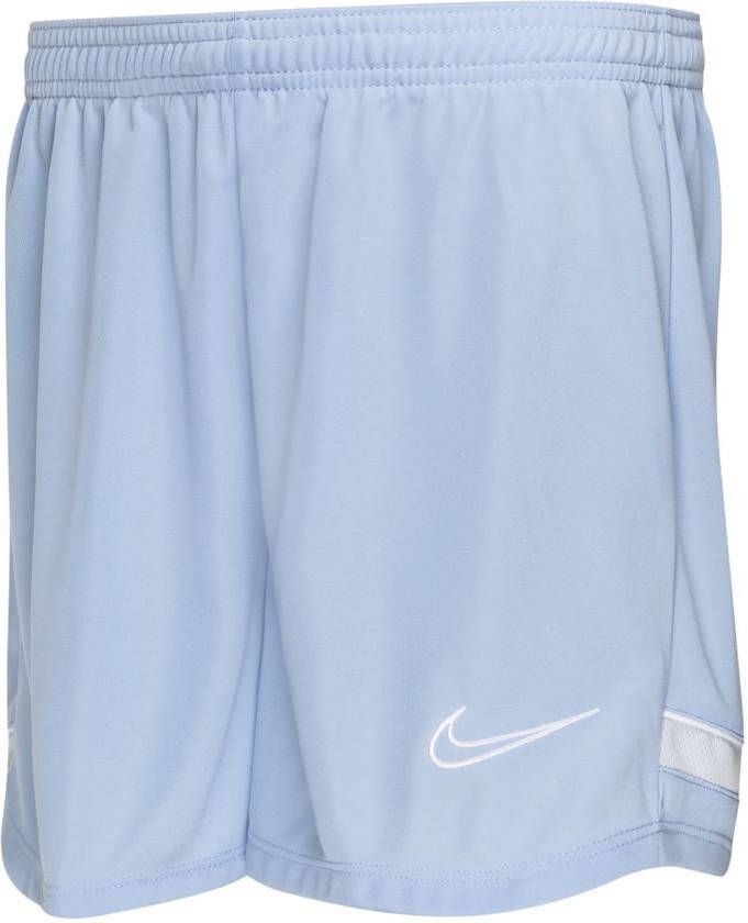 Nike Shorts Dri FIT Academy 21 Blauw/Wit/Grijs Vrouw