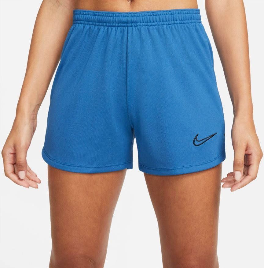 Nike Dri FIT Academy Knit voetbalshorts voor dames Blauw