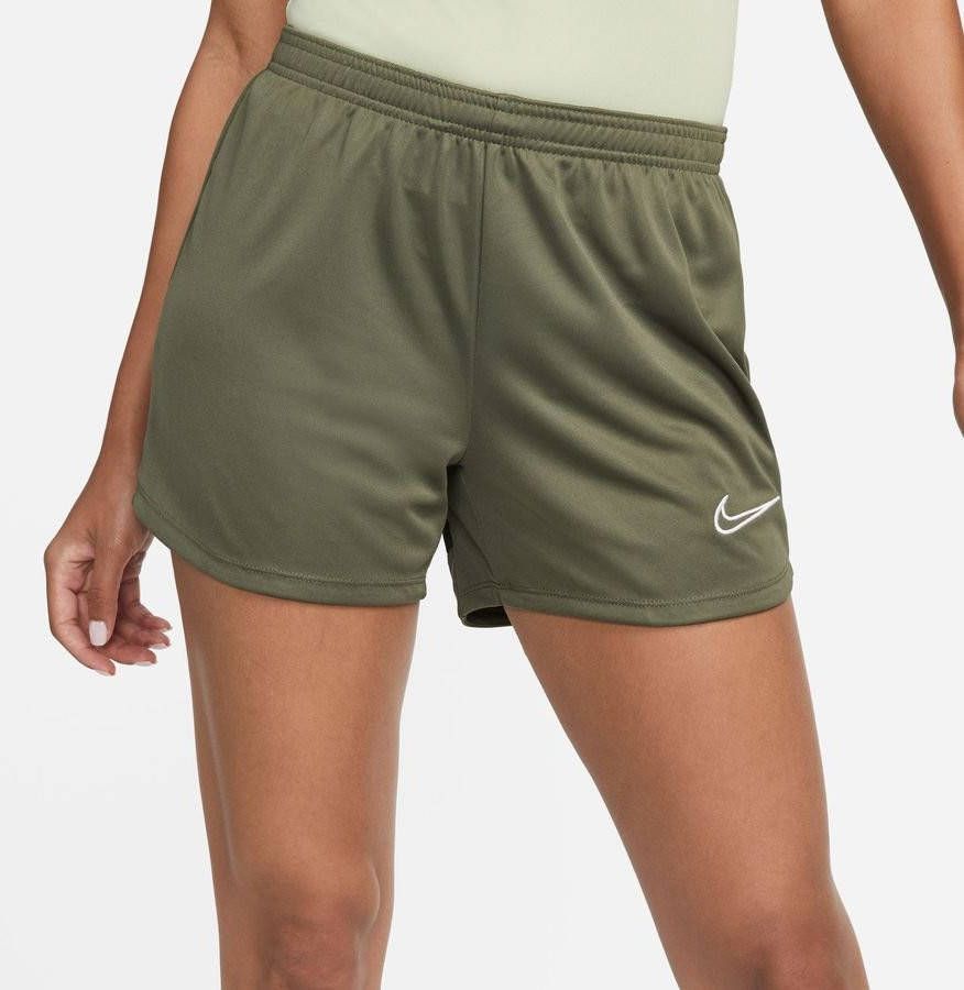 Nike Shorts Dri FIT Academy 21 Groen/Wit/Groen Vrouw